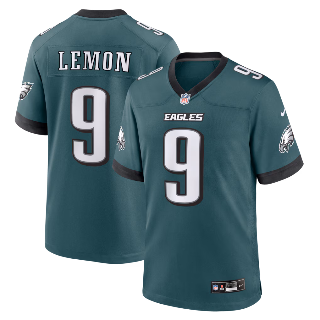 Men's Philadelphia Eagles Makai Lemon Nike Green 2026 NFL Draft First Round Pick No. 20 Team  Jersey