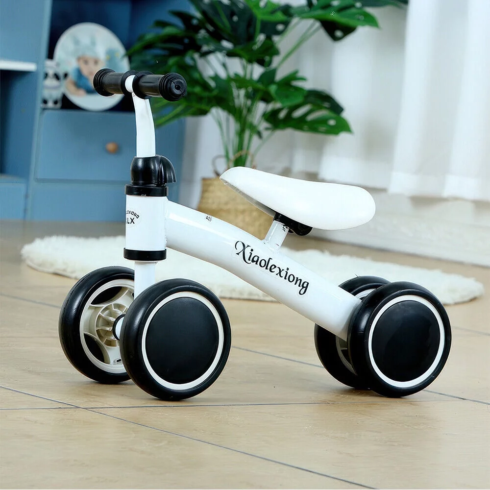 Baby Balance Bike,Toddler Bike for 1-3 year old Boy and Girl, Toddler Bicycle Toy Bike .Baby Walker Ride on Bike ,4 Wheels,No Pedal Infant Balance Bicycle,First Bike Gift