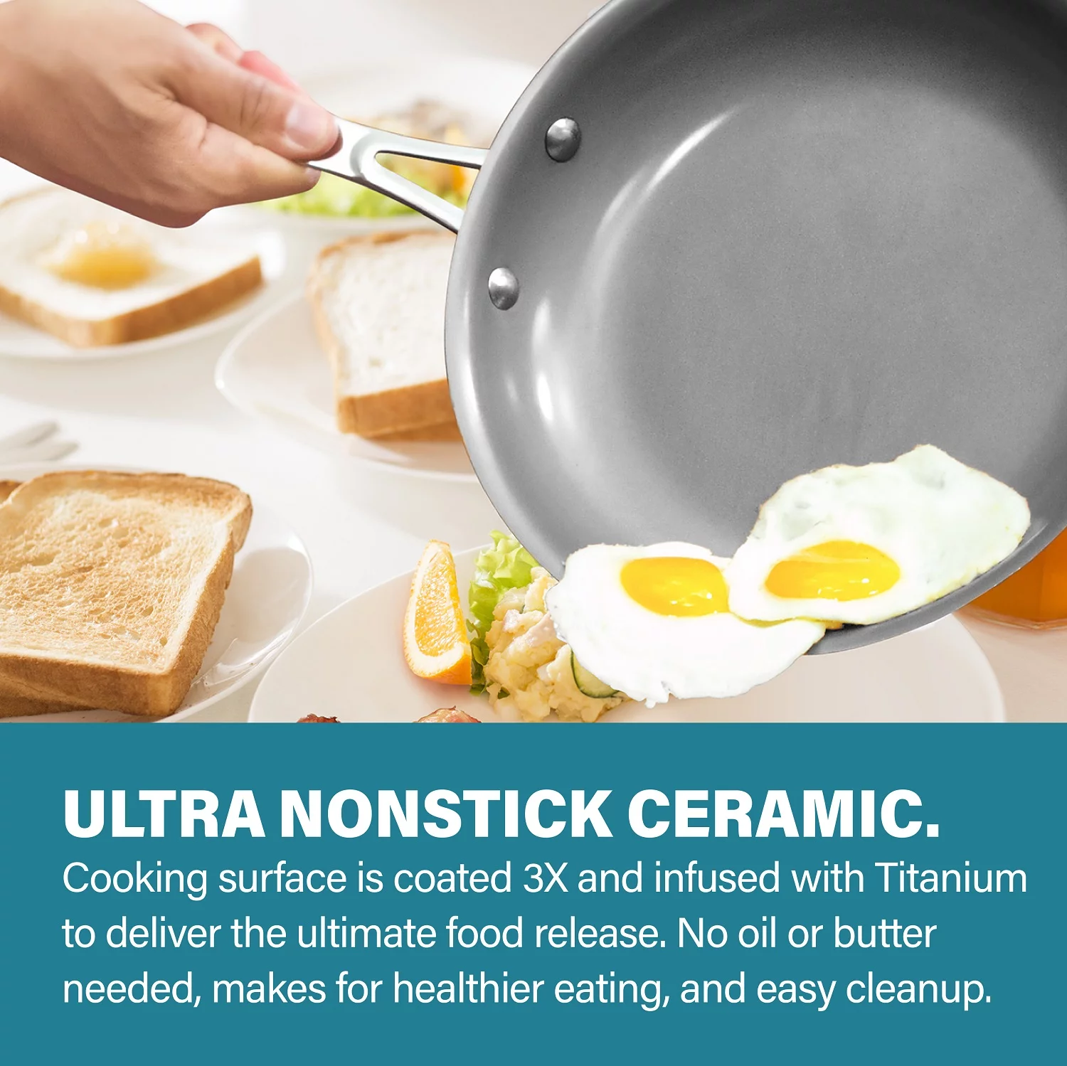 Gotham Steel 17 Piece Pots and Pans Set, Nonstick Cookware Set with Utensils - Curated Treasures Market