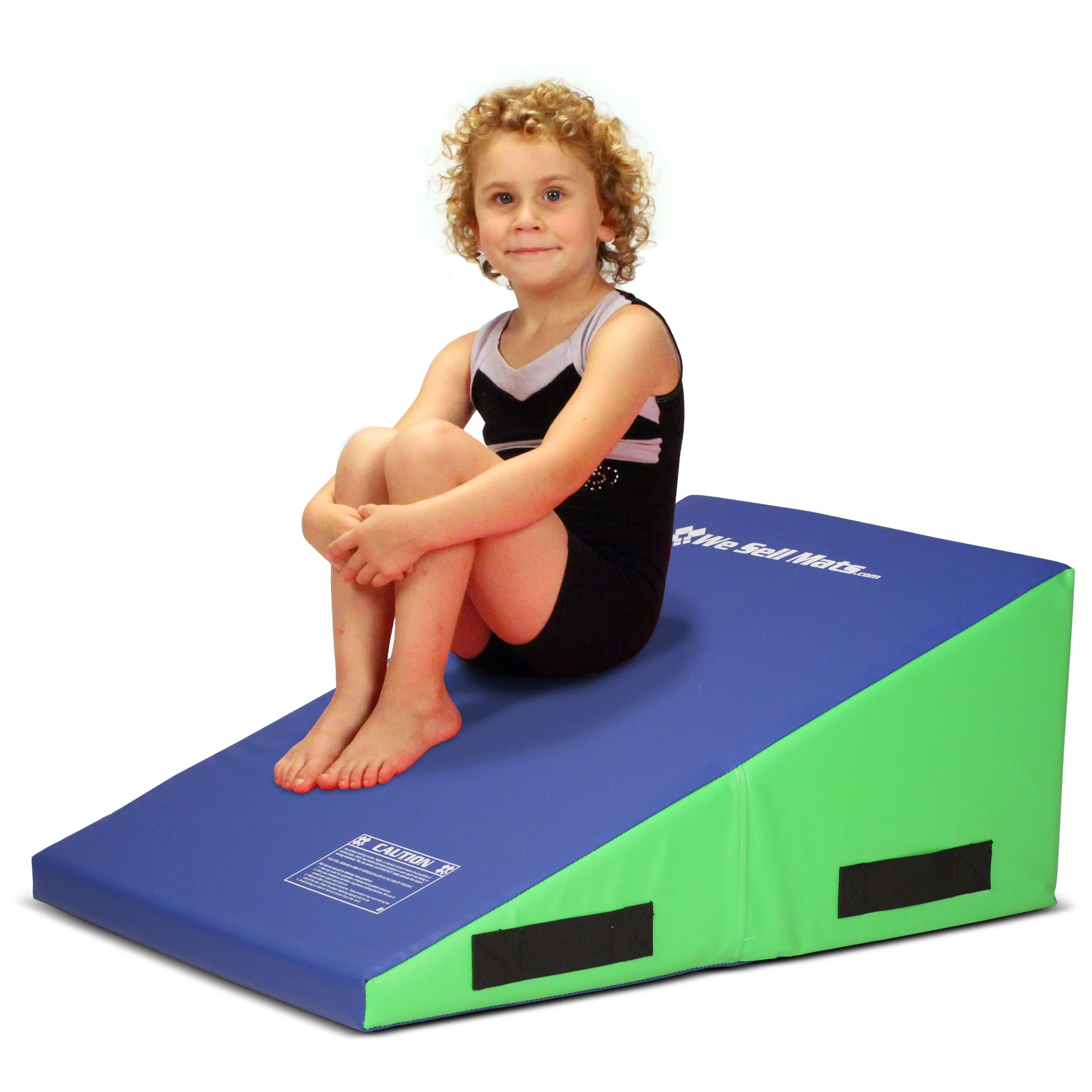 We Sell Mats Gymnastics Incline Mat, Folding and Non-Folding Cheese Wedge Skill Shape, Tumbling Mat for Gymnastics Training, Cheerleading and Obstacle Courses - Curated Treasures Market
