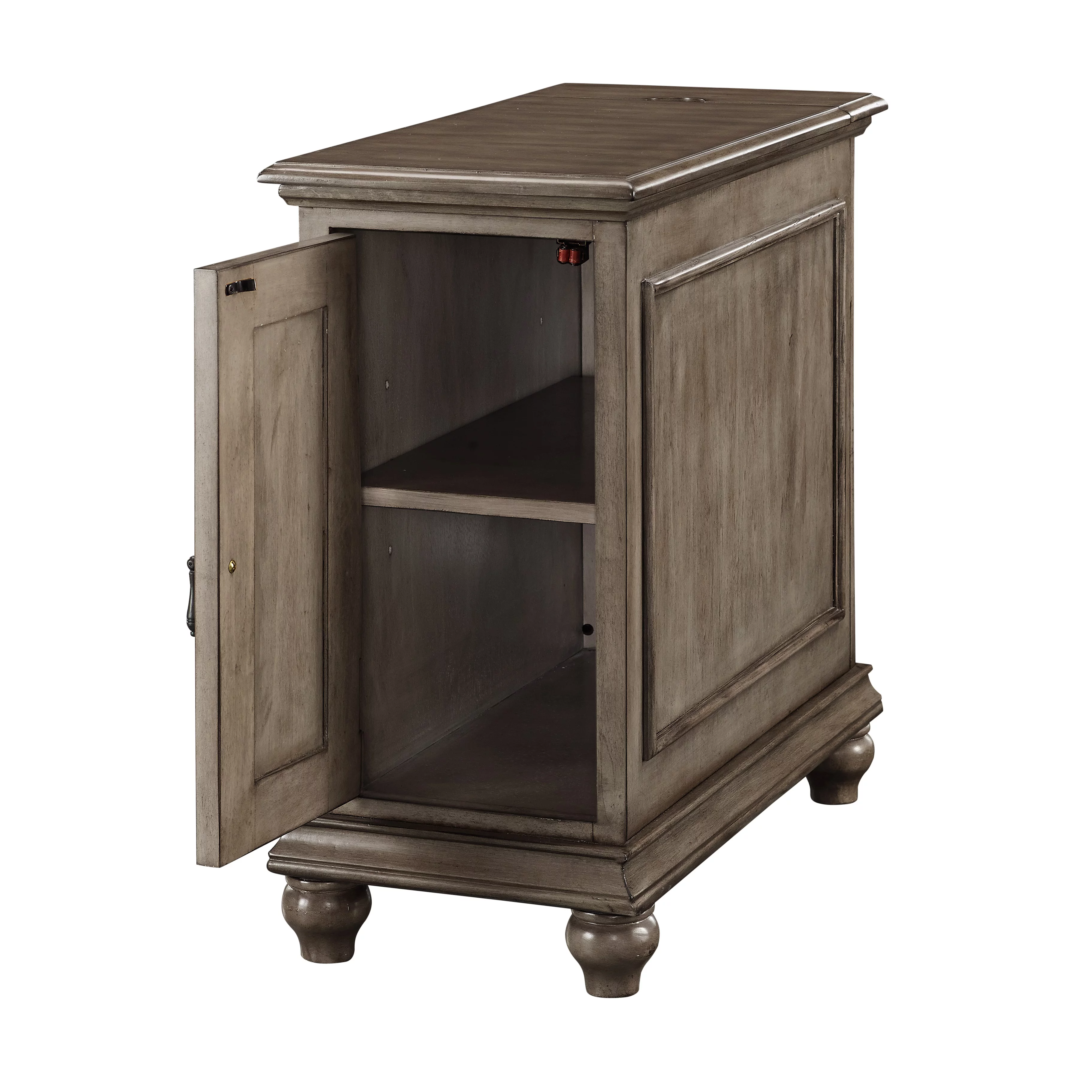 Powell Olsen Shutter Cabinet Table, Multiple Colors - Curated Treasures Market