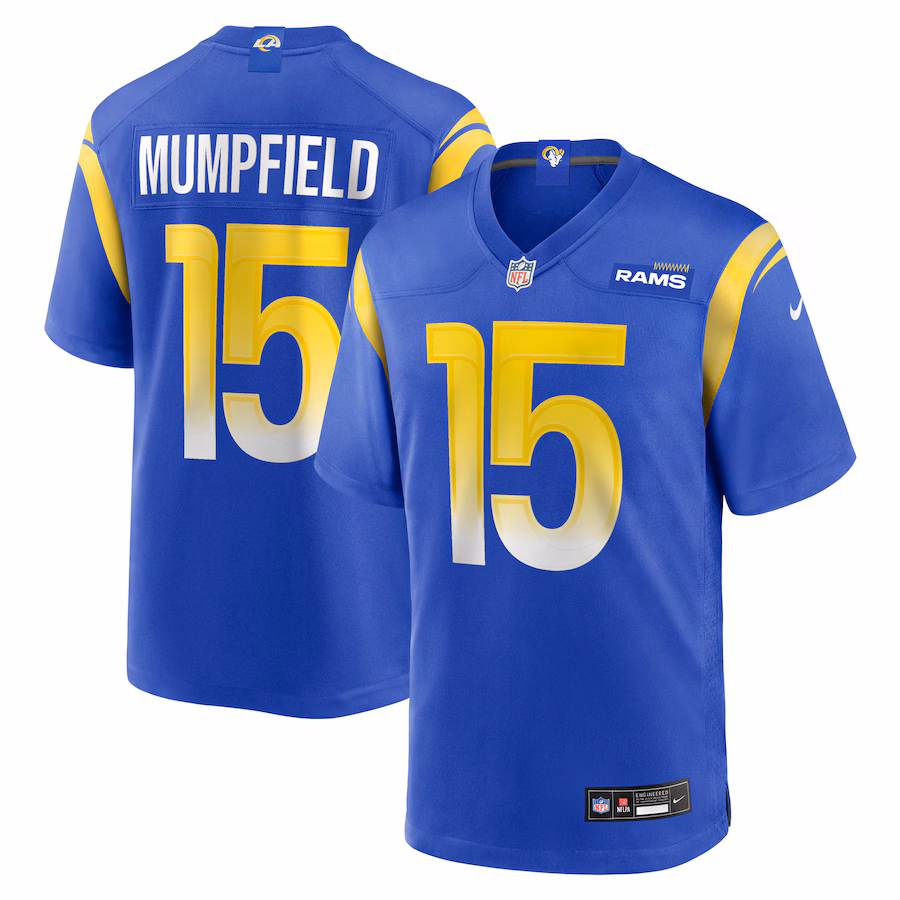 Men's Los Angeles Rams Konata Mumpfield Nike Royal Team Game Jersey