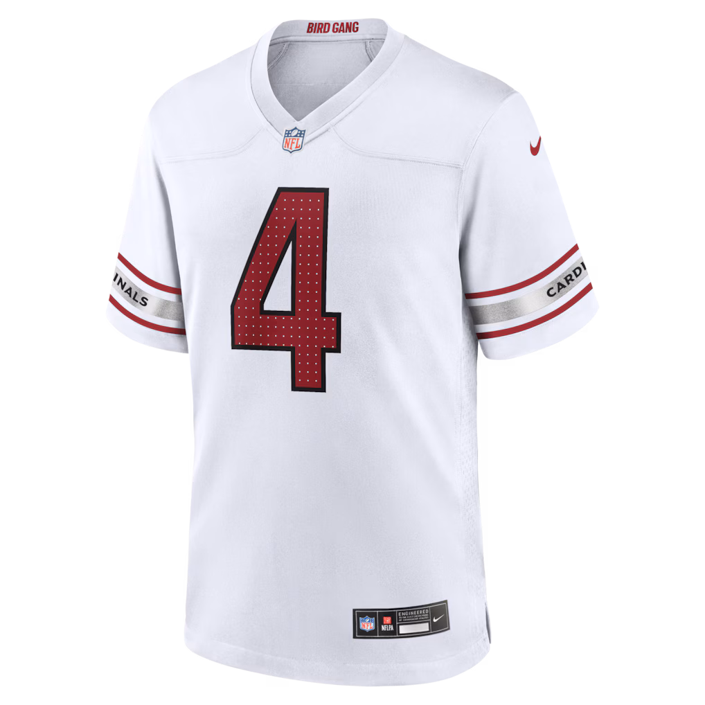 Men's Arizona Cardinals Jeremiyah Love Nike White Jersey