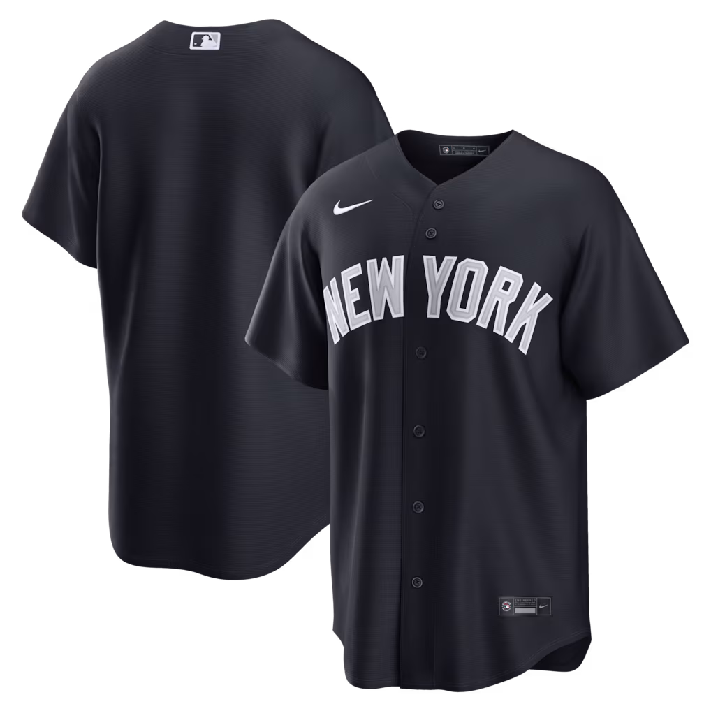 Men's New York Yankees Nike Navy Alternate Replica Jersey