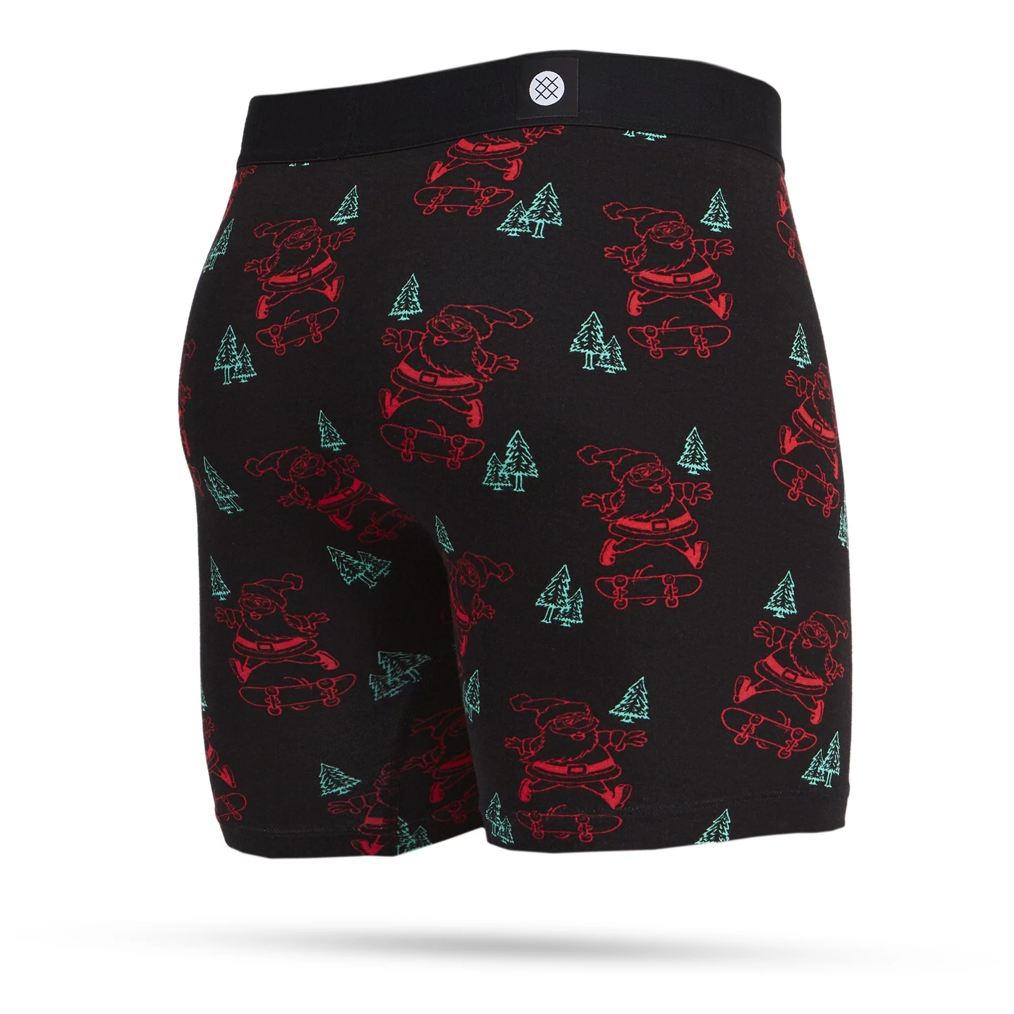 Stance Men's Wholester boxer brief ~ Santa Rips black - Curated Treasures Market