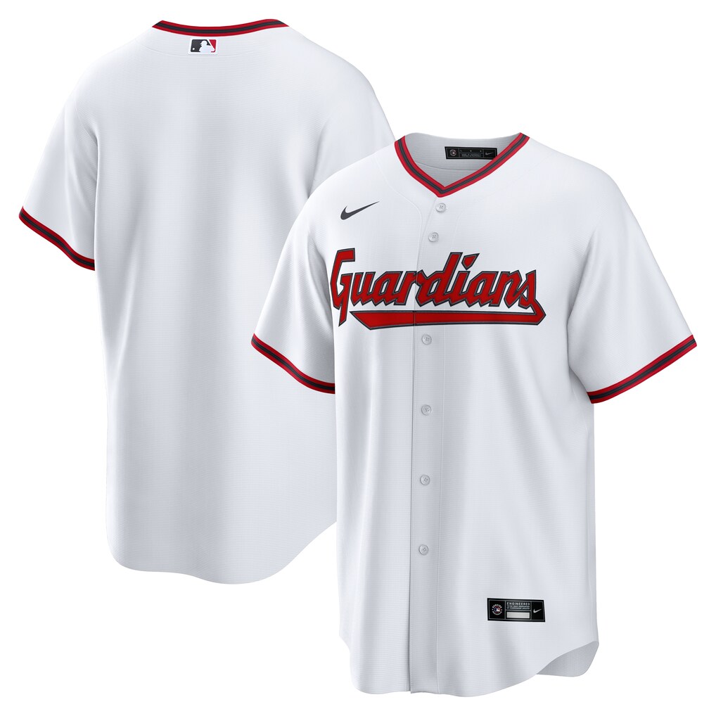 Youth Cleveland Guardians  Nike White Home Replica Jersey