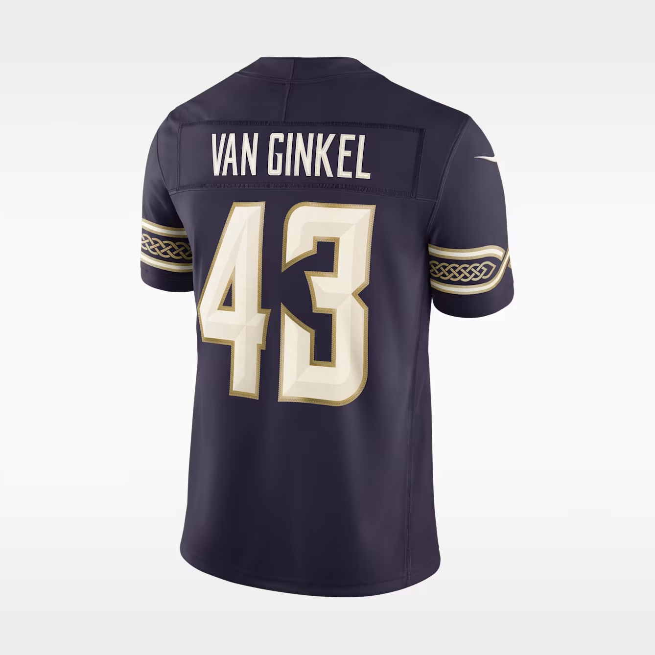 Men's Andrew Van Minnesota Vikings Rivalries Collection Vapor F.U.S.E. Stitched Limited Jersey