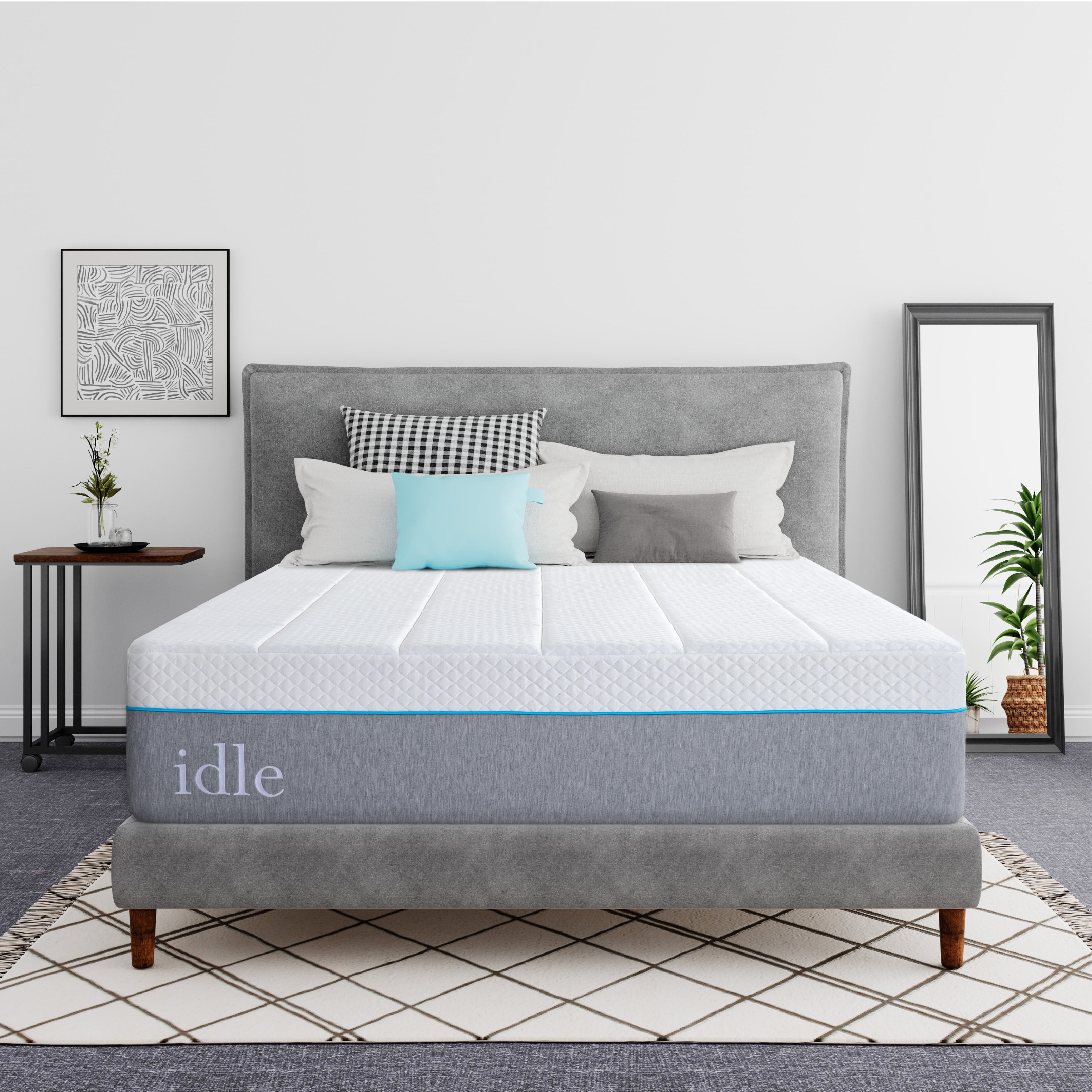 MLILY Idle 14 inch Gel Memory Foam Mattress, Full Size Mattress in a Box, Medium - Curated Treasures Market