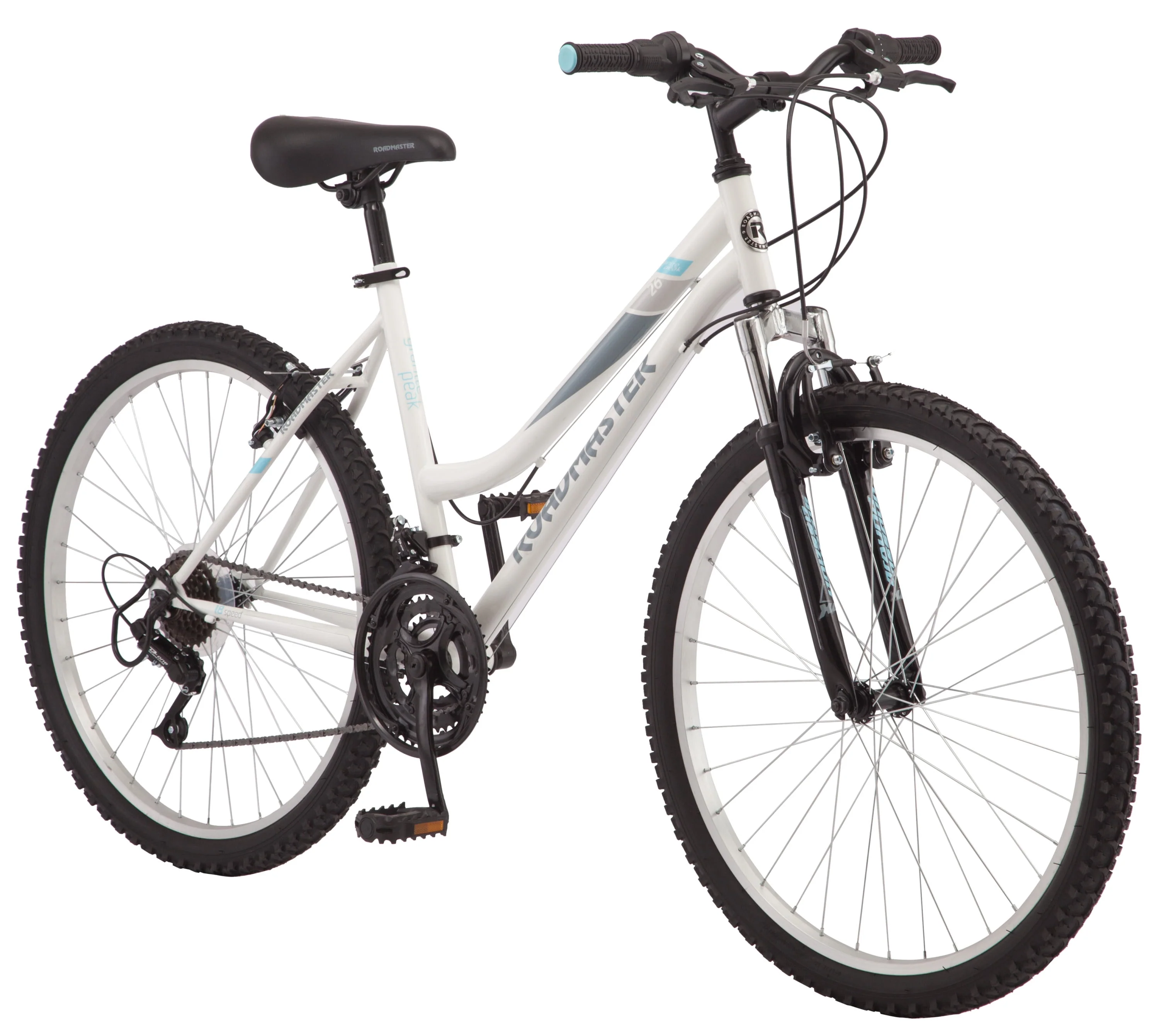 Roadmaster Granite Peak Women's Mountain Bike, 26-inch wheels, Grey
