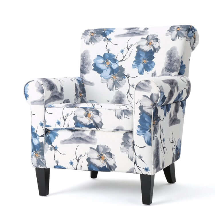 Floral Sofa Luxury Single Sofa Chair