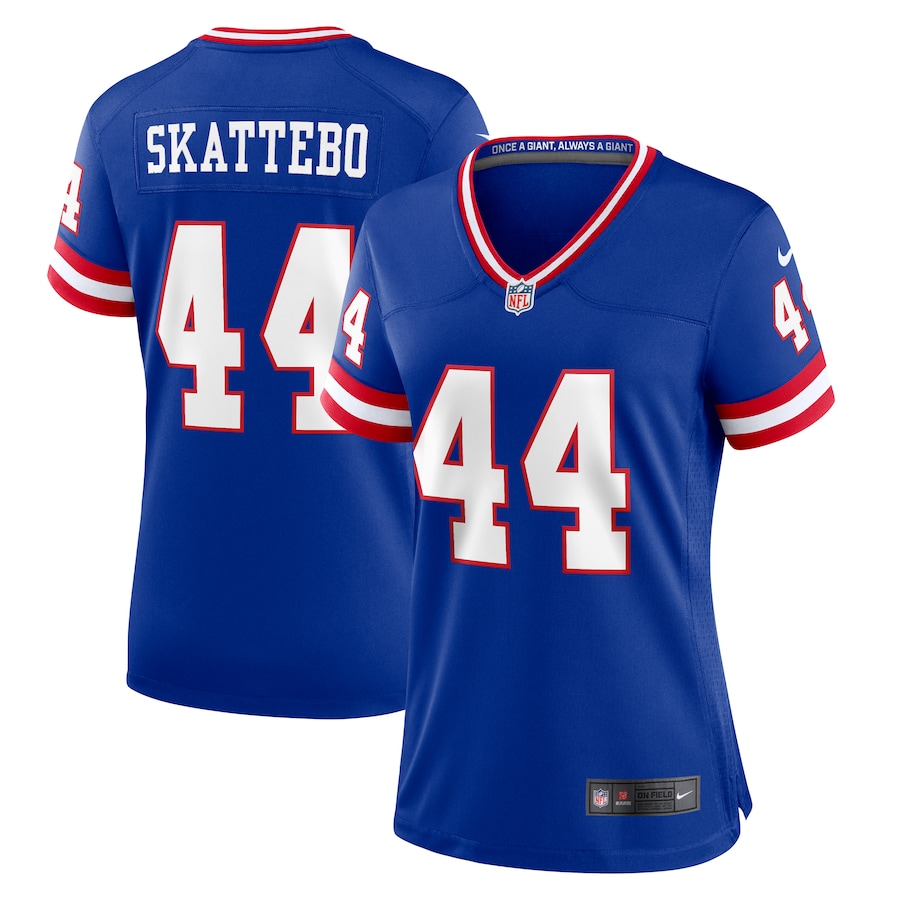 Women's New York Giants Cam Skattebo Nike Royal Alternate 2 Legacy Game Jersey