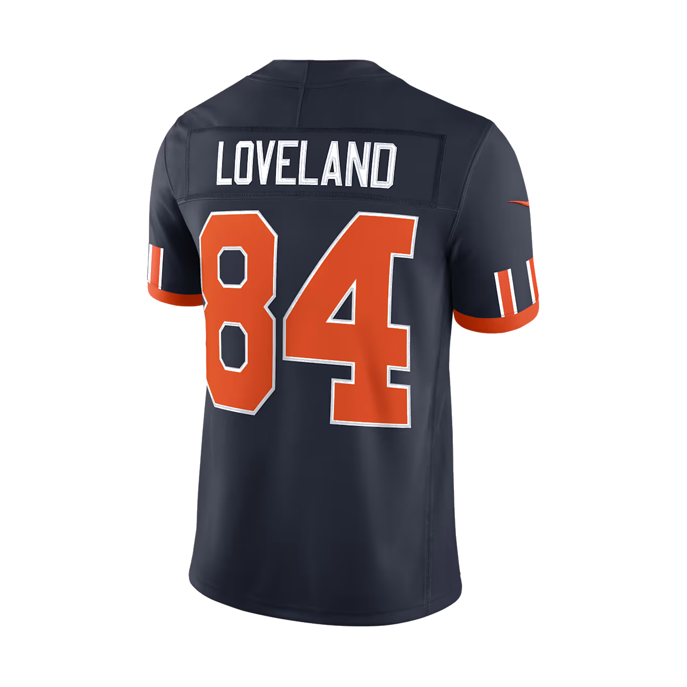 Men's Colston Loveland Chicago Bears Rivalries  Vapor F.U.S.E. Stitched Limited Jersey
