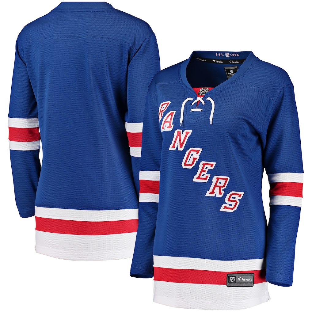 Women's New York Rangers Fanatics Blue Home Breakaway Jersey