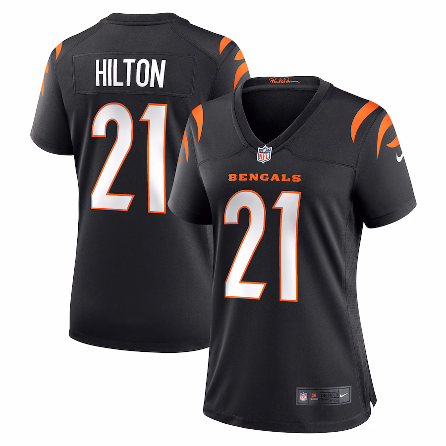 Women's Cincinnati Bengals Mike Hilton Nike Black Alternate Game Jersey