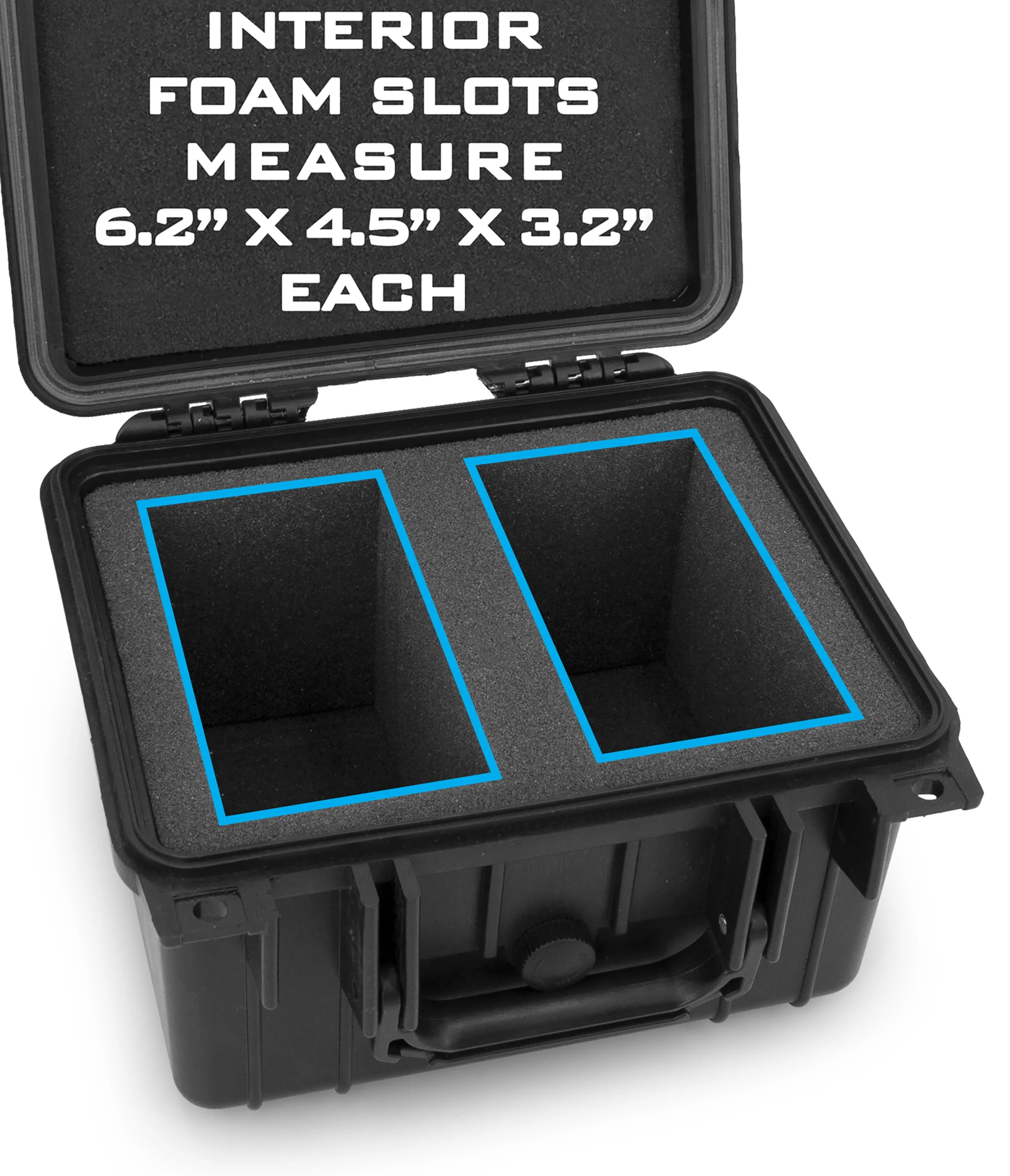 CM Graded Card Case Fits 30+ BGS PSA FGS SGC Graded Sports Trading Cards, Waterproof Graded Slab Card Storage Box