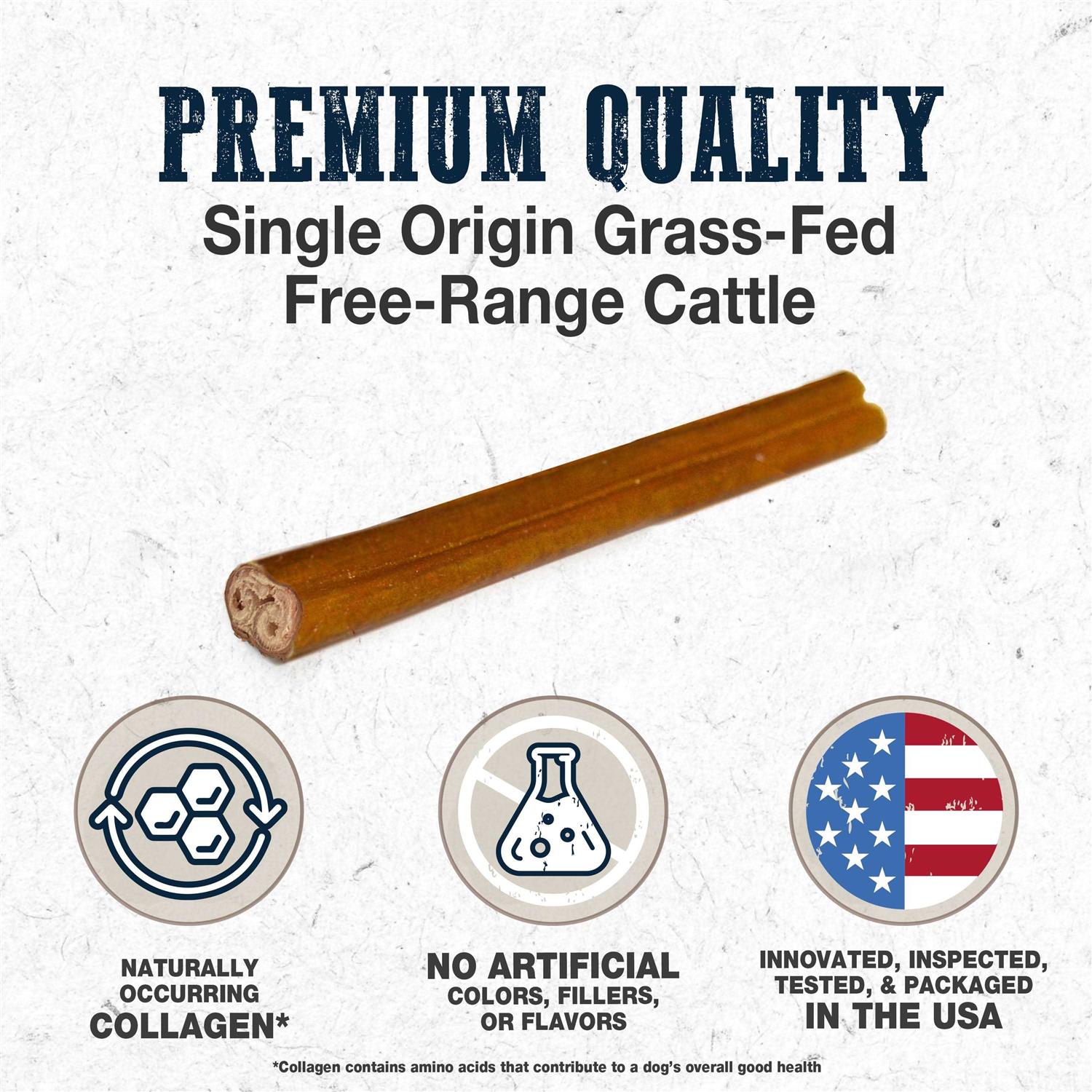 Cadet Bully Hide Sticks All-Natural Dog Chews