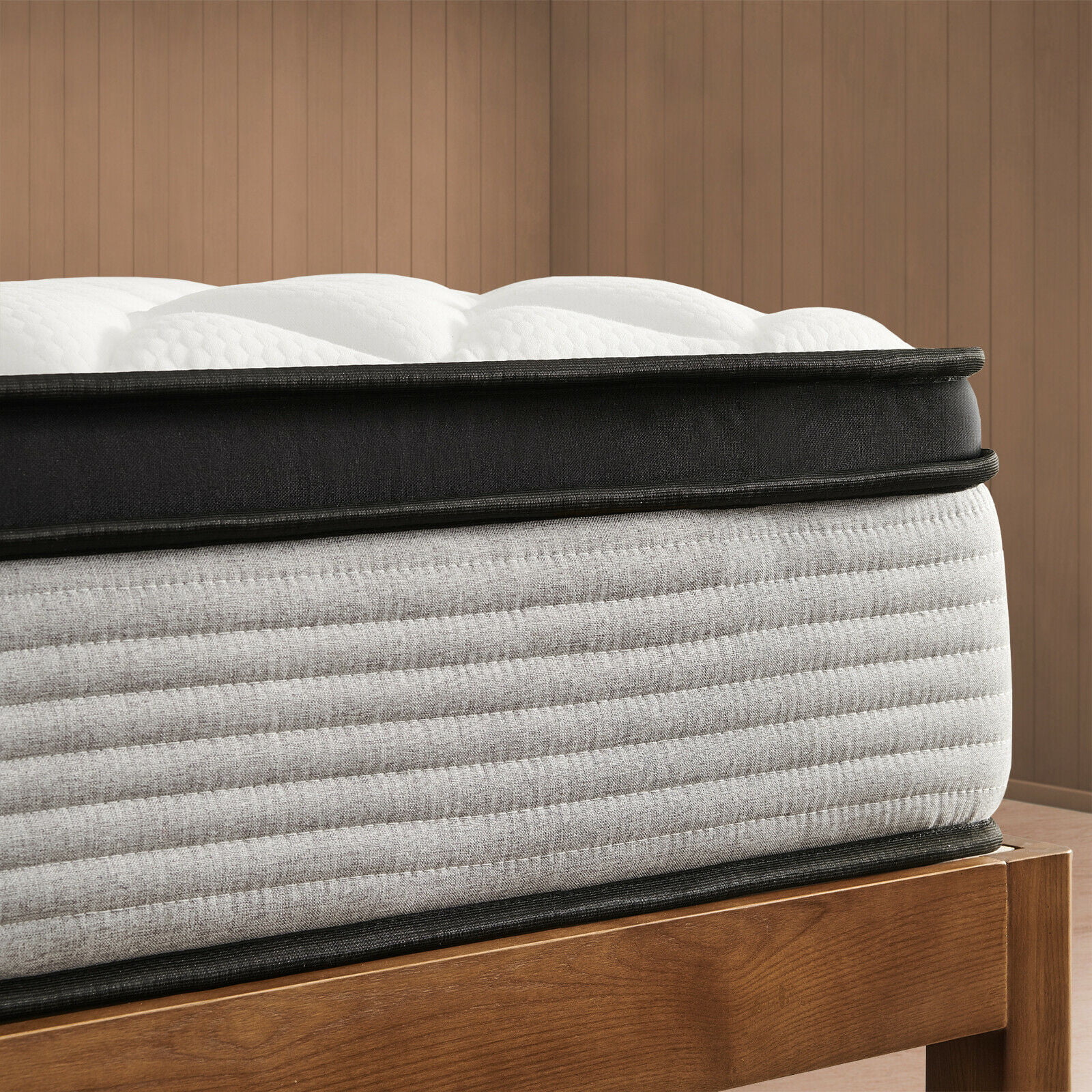 Ssecretland 10 inch Queen Size Medium Innerspring Mattress Multi Layer Hybrid Pocket Spring - Curated Treasures Market