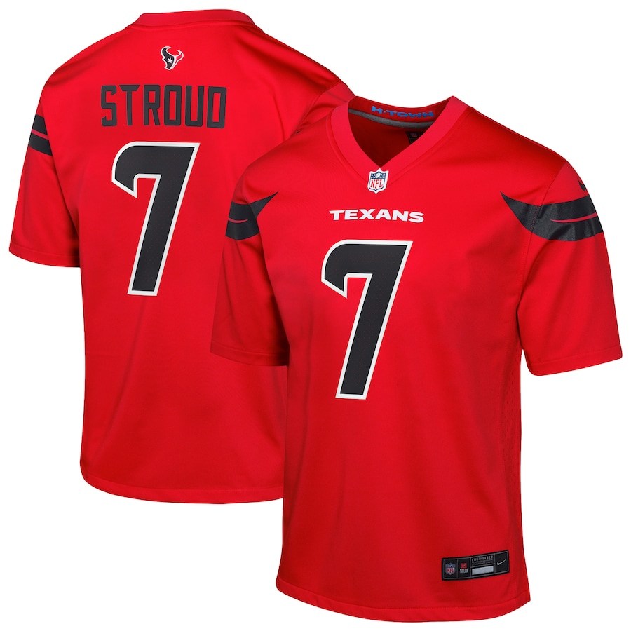 Youth Houston Texans C.J. Stroud Nike Red Game Jersey