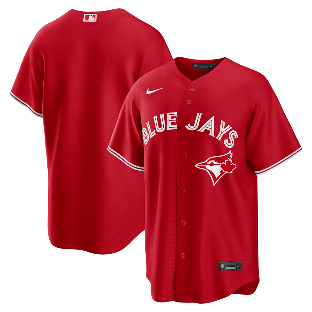 Men's Toronto Blue Jays Nike Red Canada Day Replica Jersey
