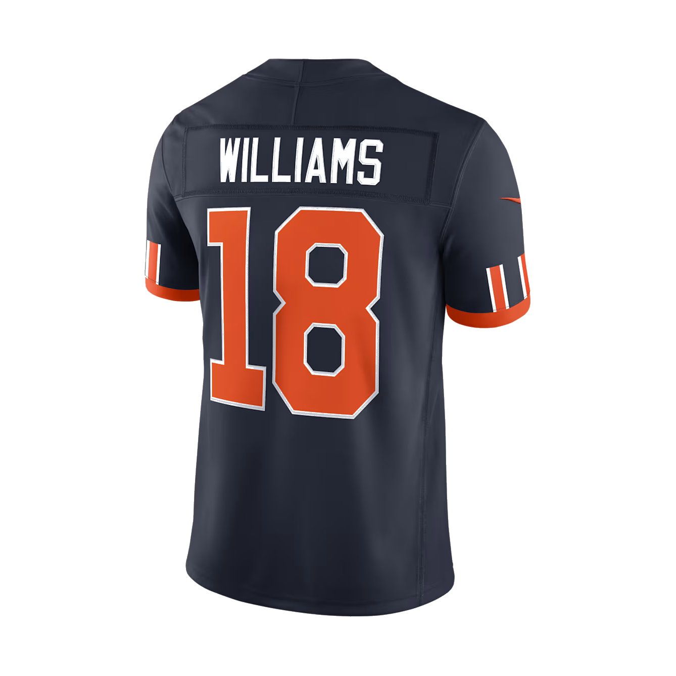 Men's Caleb Williams Chicago Bears Rivalries  Vapor F.U.S.E. Stitched Limited Jersey