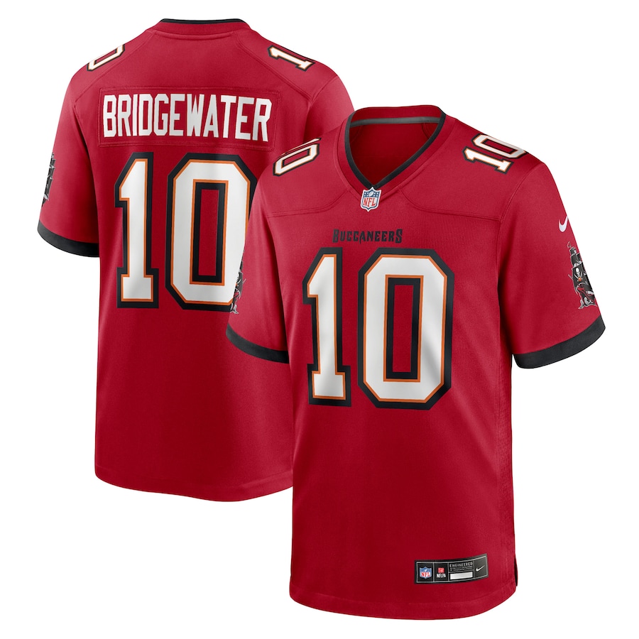 Men's Tampa Bay Buccaneers Teddy Bridgewater Nike Red Team Game Jersey