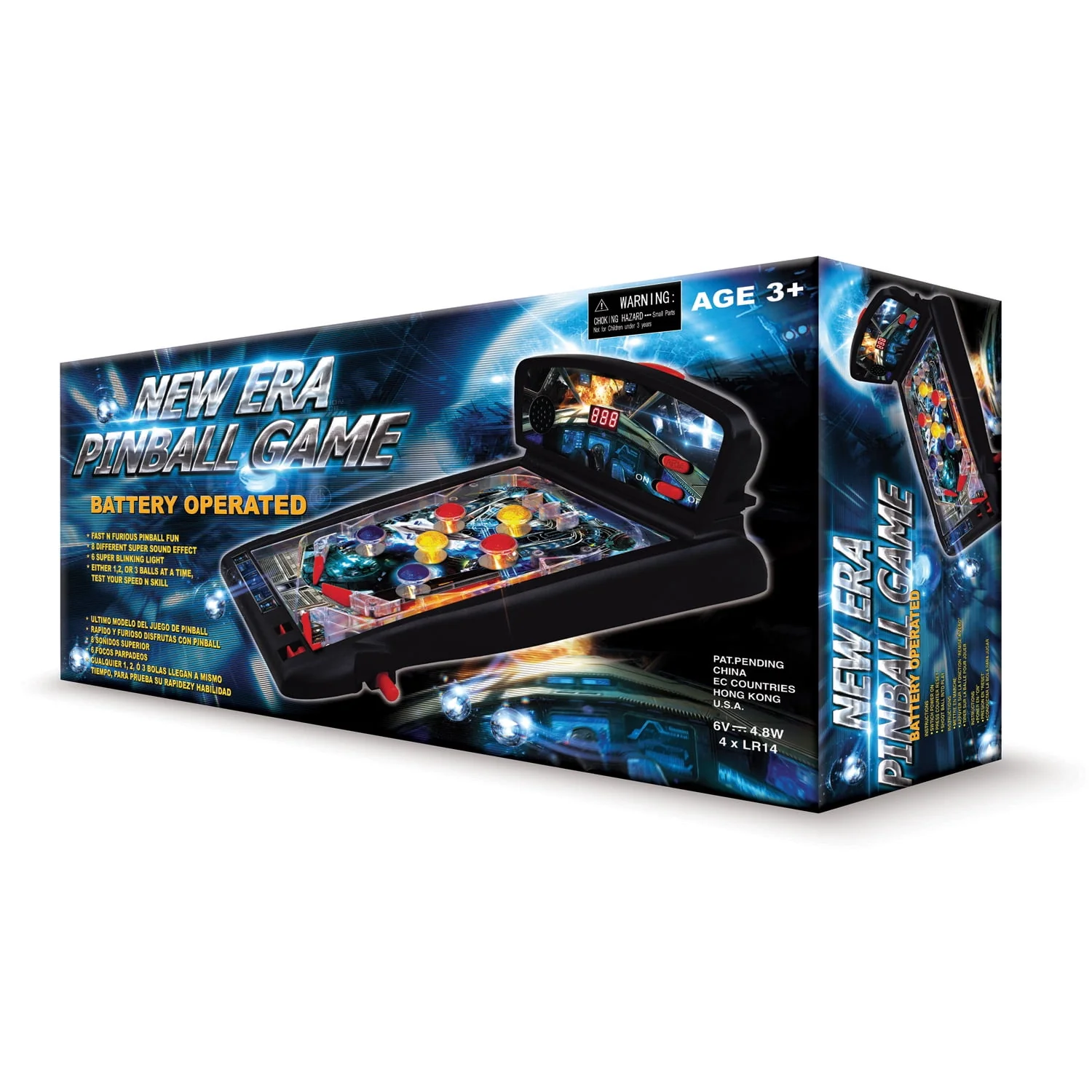 GB Pacific New Era Pinball Game - Unisex Item for Girl or Boy Ages 3 Years and up