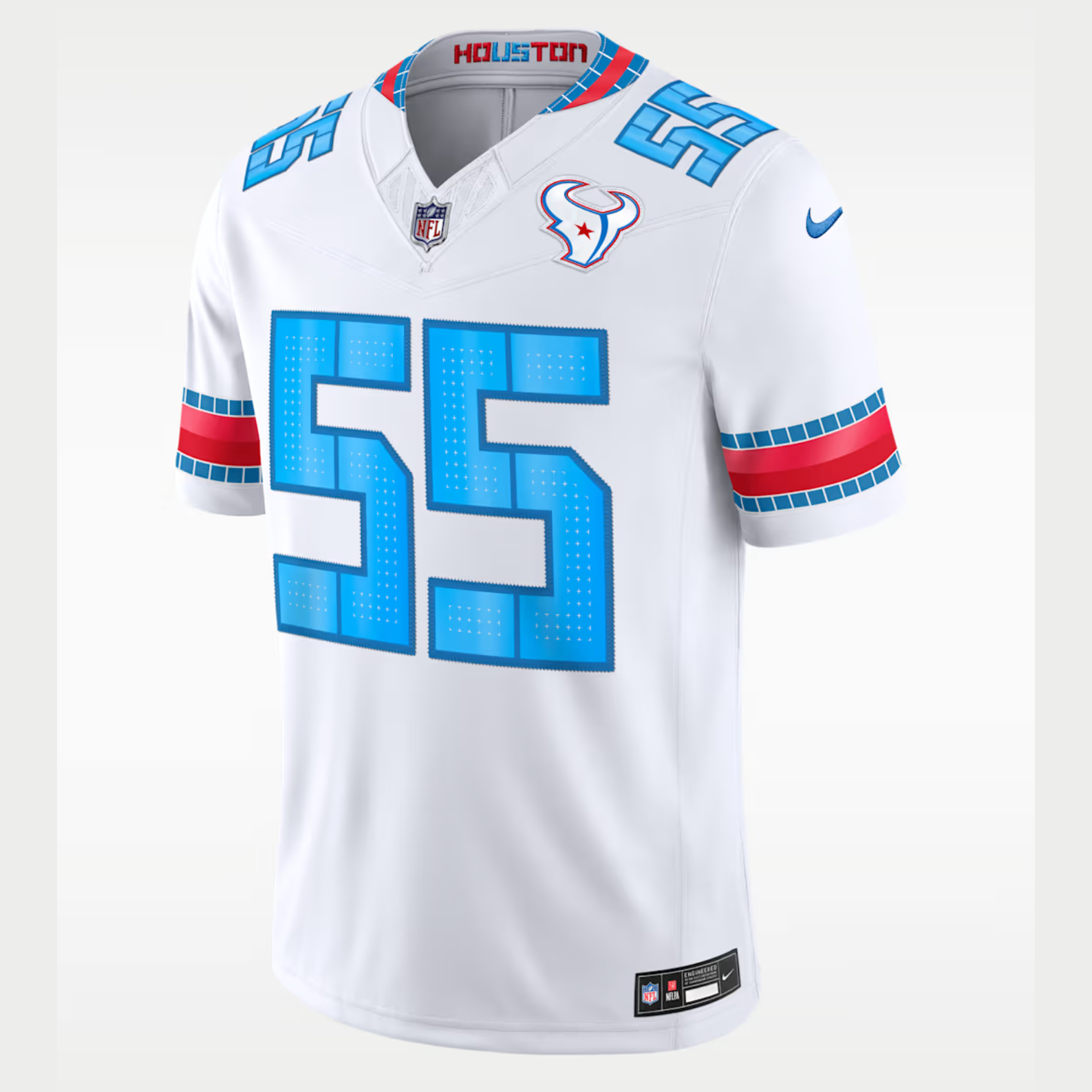 Men's Danielle Hunter Houston Texans Rivalries Collection Vapor F.U.S.E. Stitched Limited Jersey