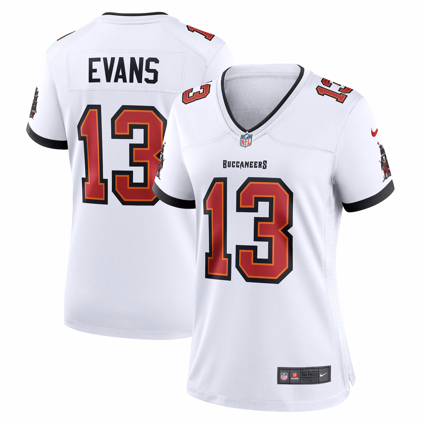 Women's Tampa Bay Buccaneers Mike Evans Nike White Game Jersey