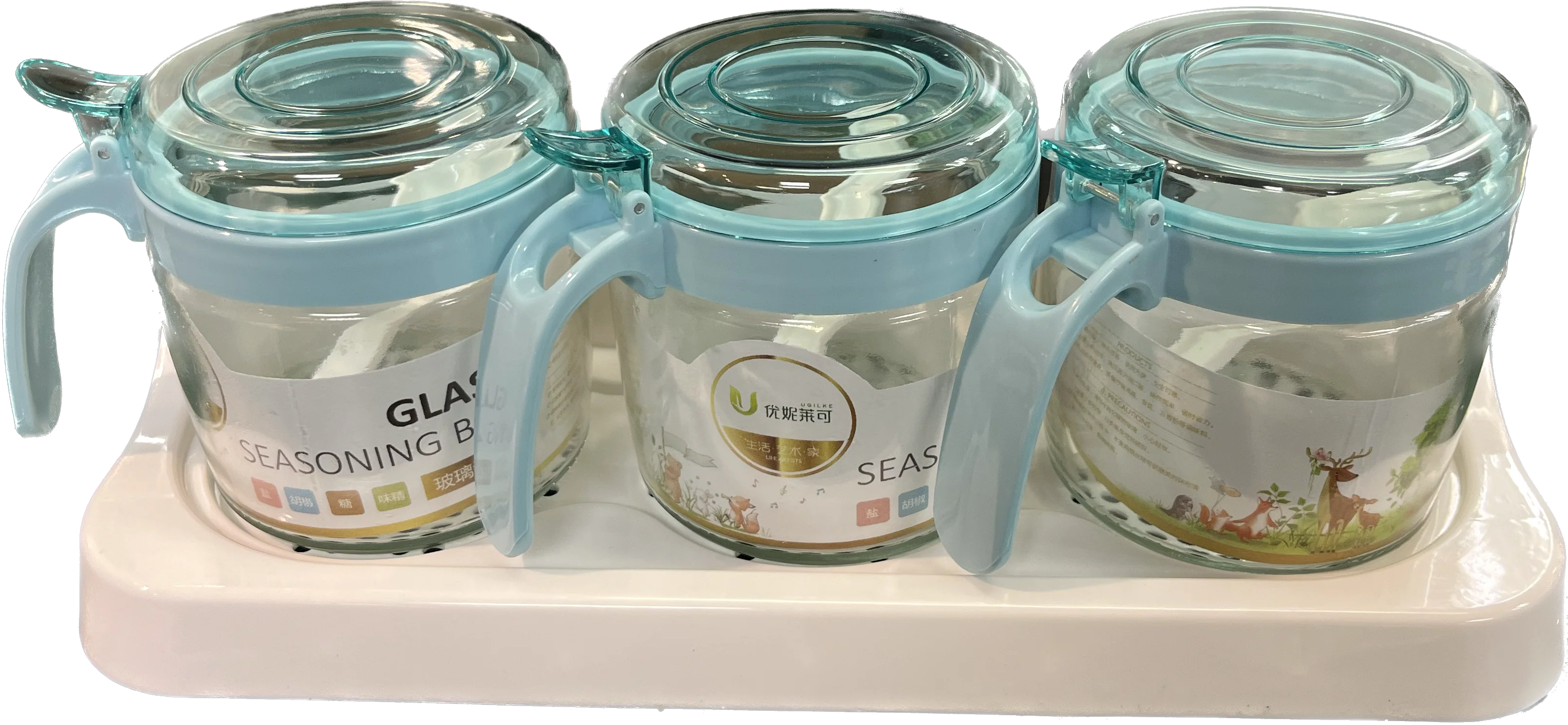 MB Condiment Box Glass | XB-1171