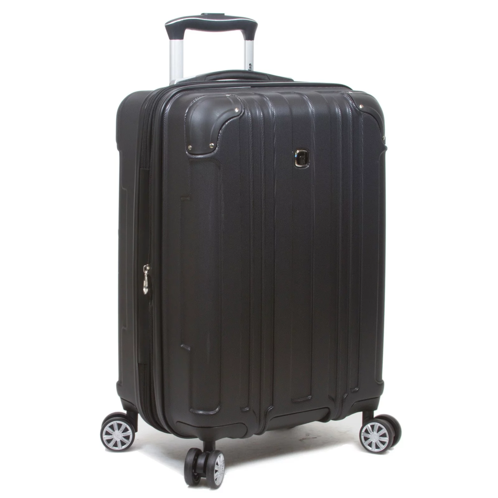 Dejuno Kingsley New Generation 3-Piece Hardside Spinner Luggage Set - Black - Curated Treasures Market