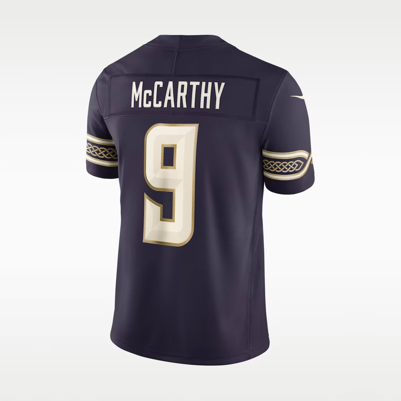 Men's J.J. McCarthy Minnesota Vikings Rivalries Collection Vapor F.U.S.E. Stitched Limited Jersey