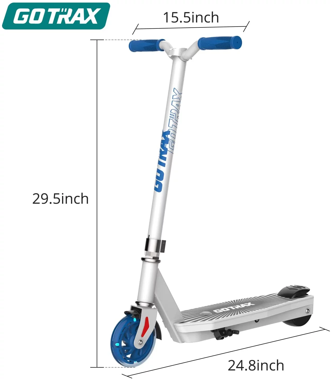 GOTRAX Scout Kids Electric Scooter for Ages 4-7, 5