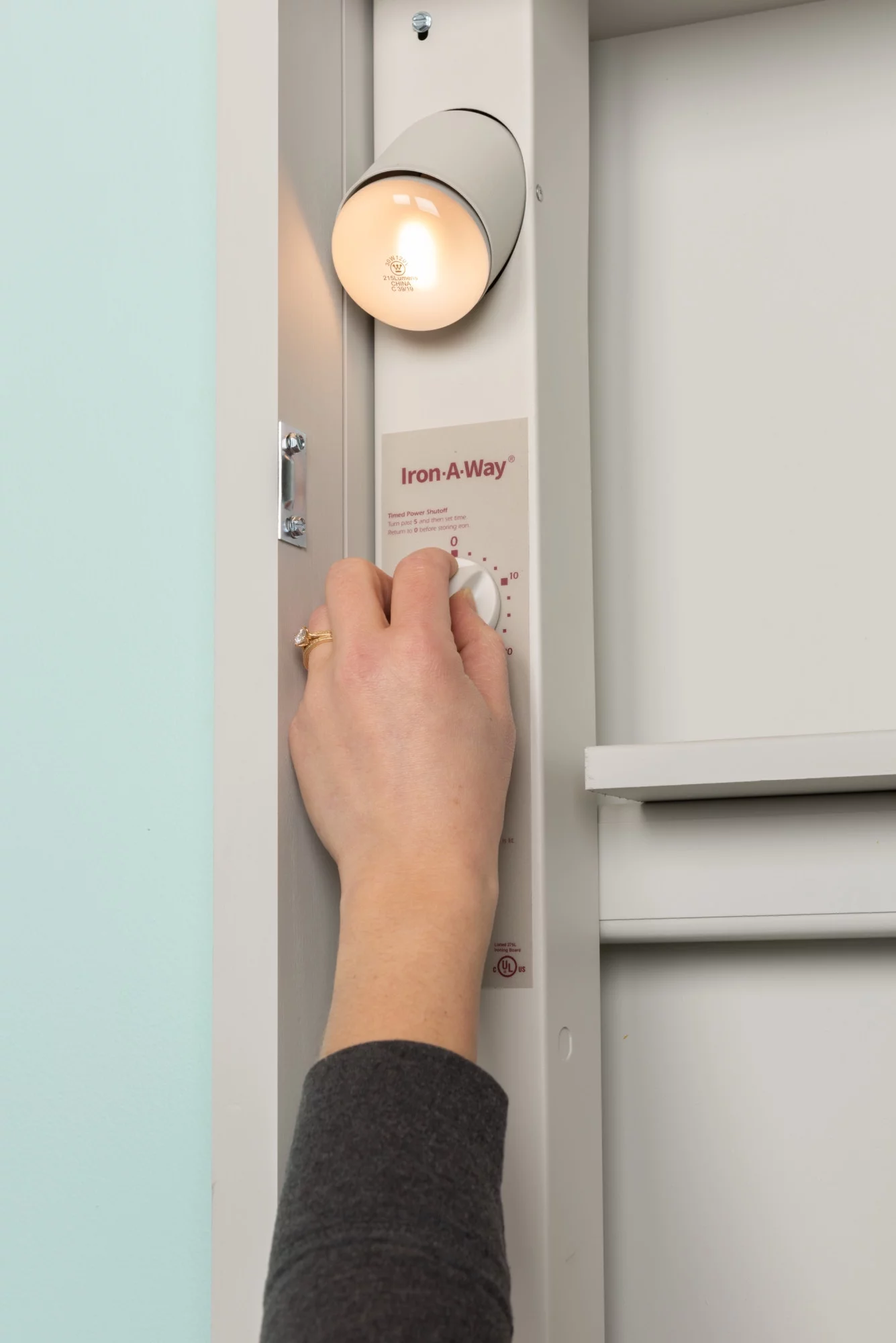 Iron-A-Way AE-42 With Wood Door- Right Hinged - Curated Treasures Market