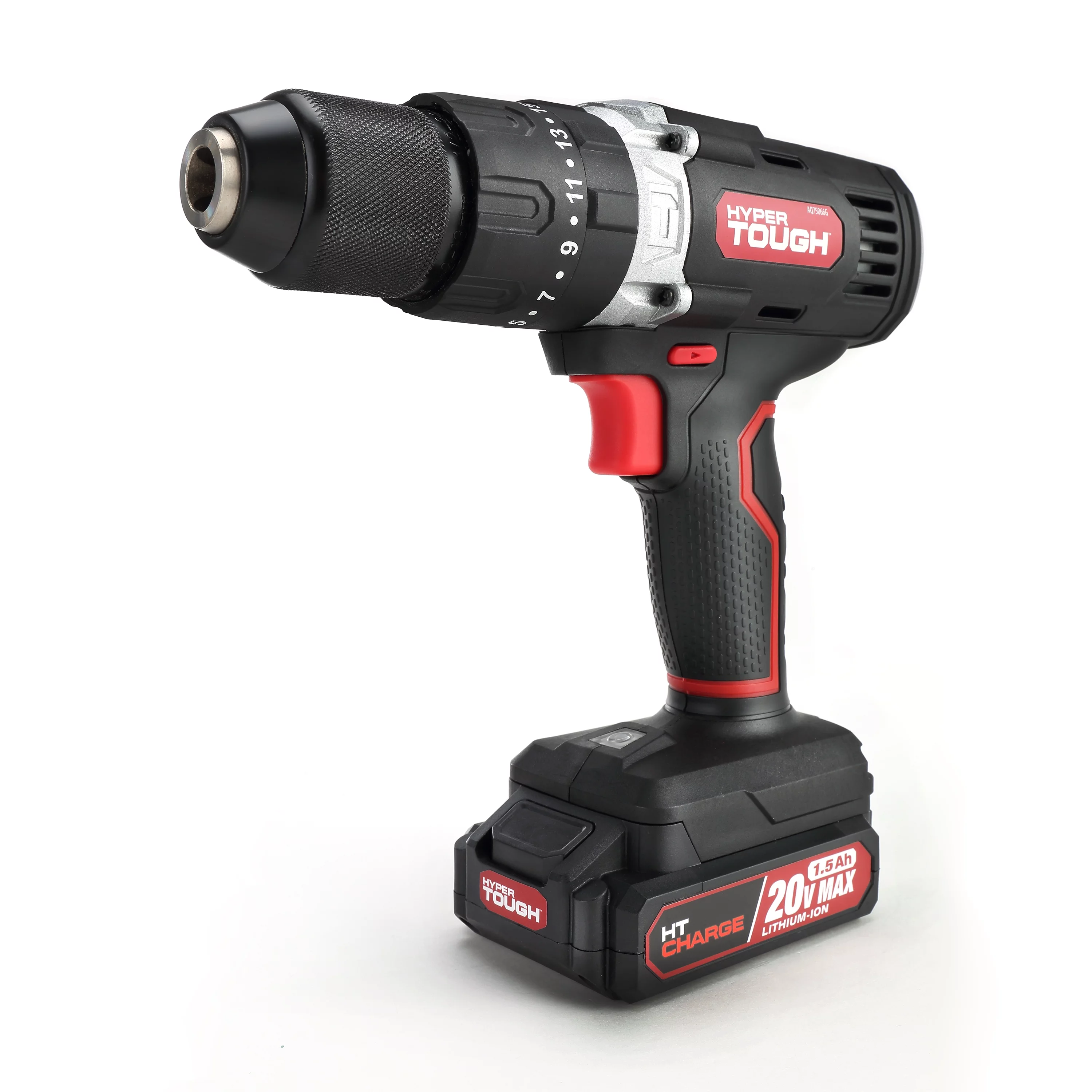 Hyper Tough 20V ?” Impact Driver, ?” 2-Speed Hammer Drill, & Reciprocating Saw Bundle (3) 1.5Ah Lithium-Ion Batteries & (3) Chargers