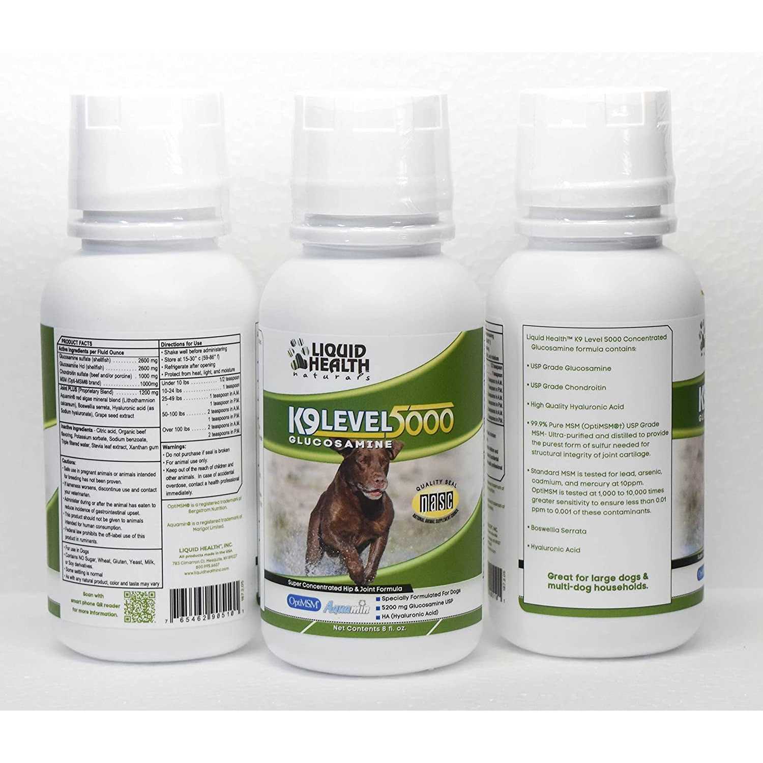 Liquid Health K9 Level 5000 Glucosamine