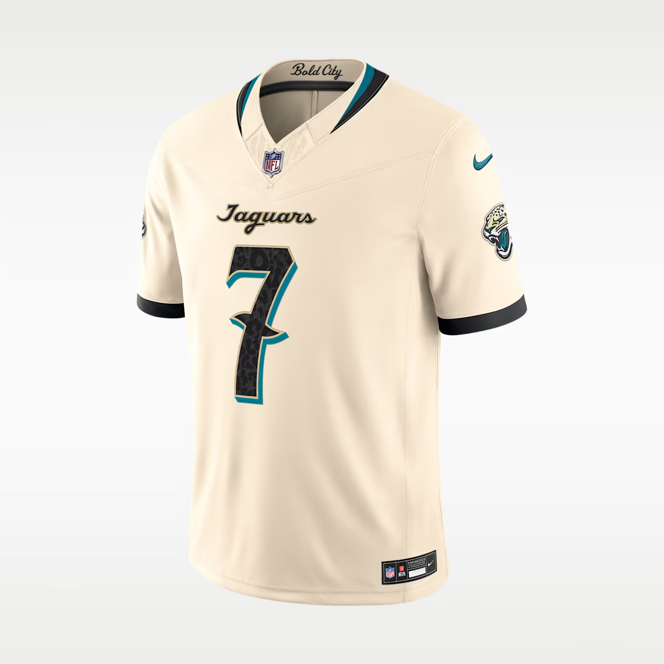 Men's Brian Thomas Jr. Jacksonville Jaguars Vapor F.U.S.E. Stitched Limited Jersey