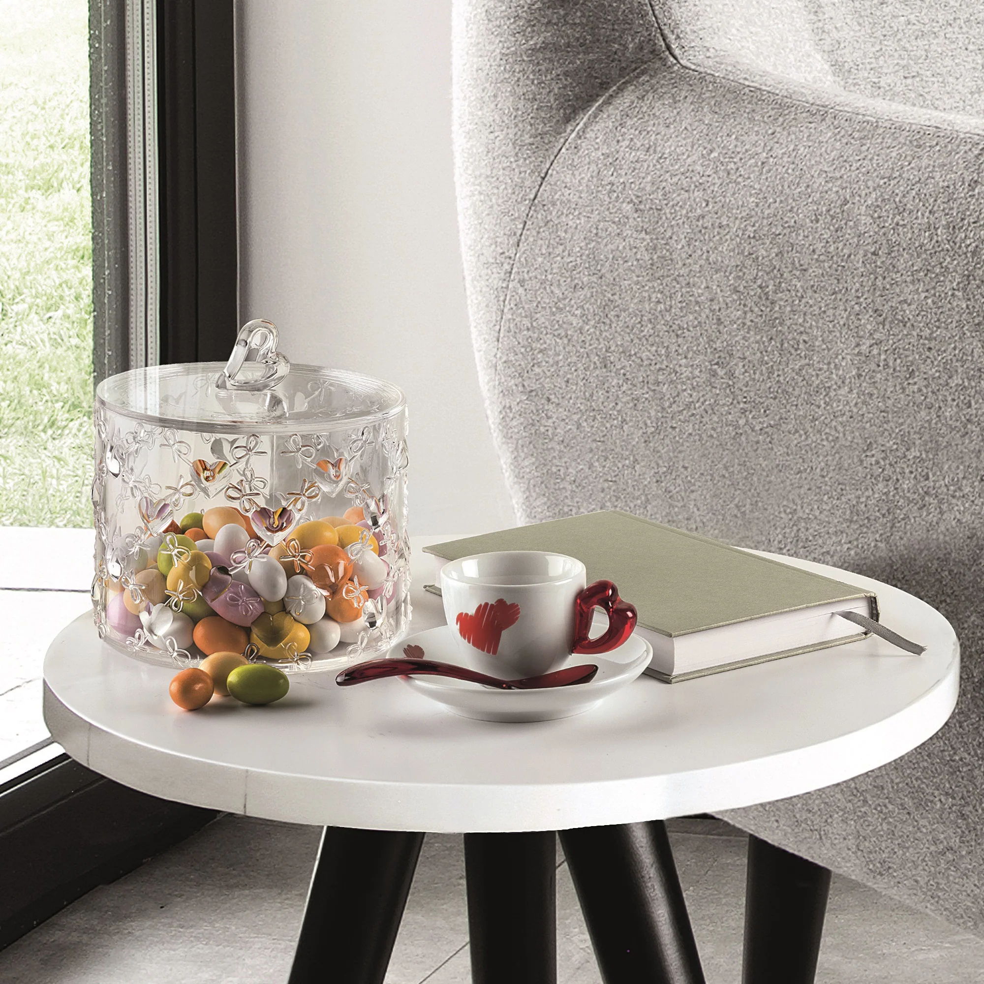 Large Container With Lid Love