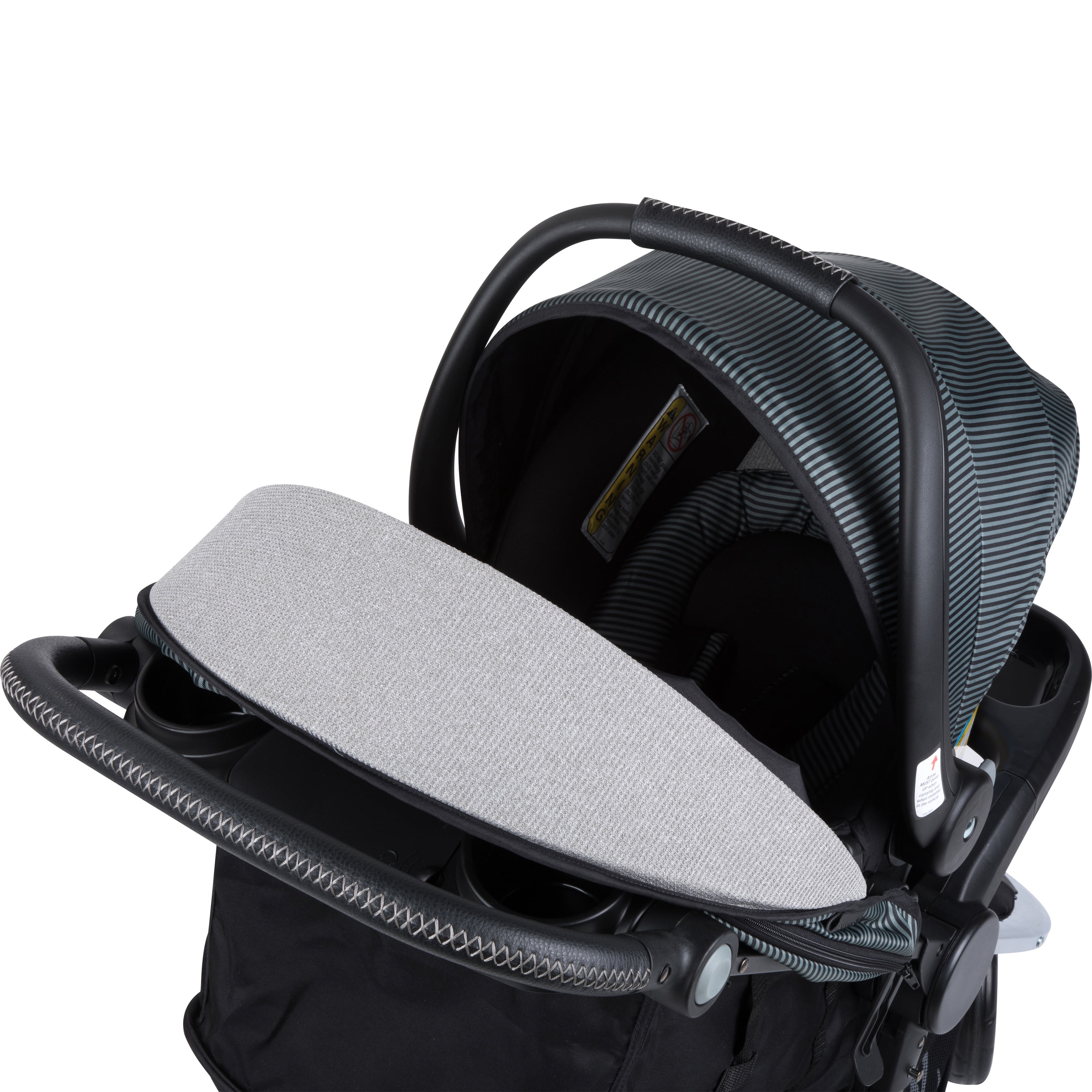 Monbebe Edge Travel System Stroller and Rear-Facing Infant Car Seat, Boho