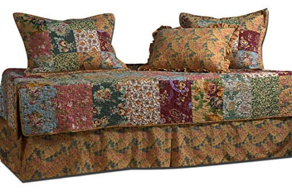 greenland home antique chic 5-piece daybed set