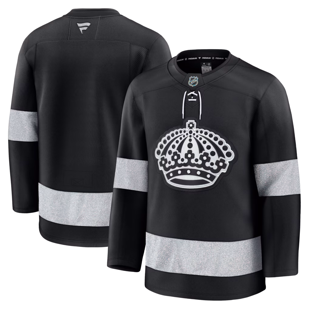 Men's Los Angeles Kings Fanatics Black Alternate Premium Jersey