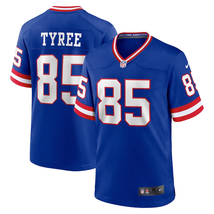 Men's New York Giants David Tyree Nike Royal Retired Player Alternate Game Jersey