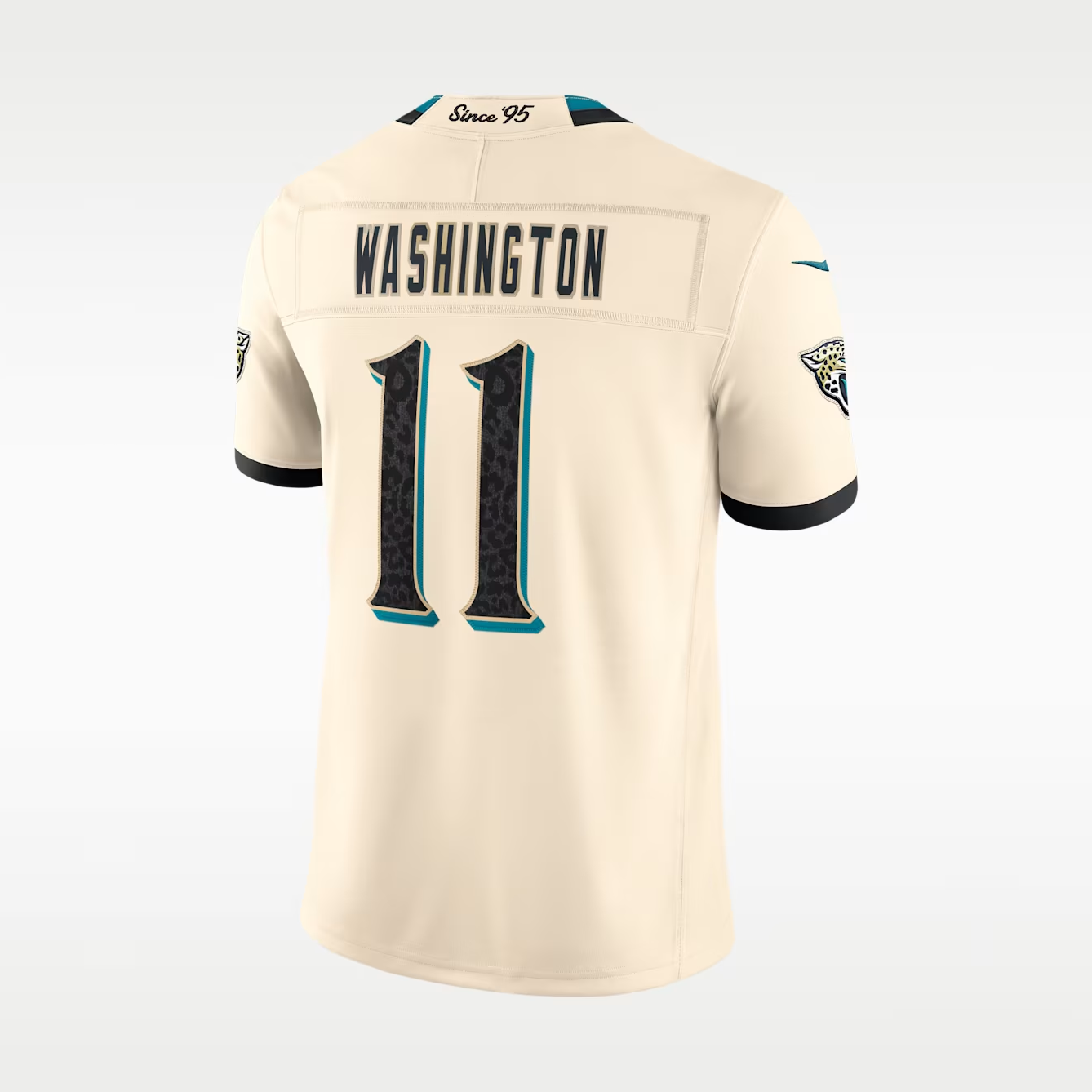 Men's Parker Washington Jacksonville Jaguars Vapor F.U.S.E. Stitched Limited Jersey