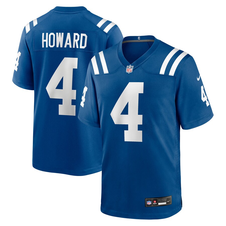 Men's Indianapolis Colts Xavien Howard Nike Royal Team Game Jersey
