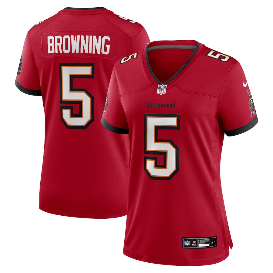 Women's Tampa Bay Buccaneers Jack Browning Nike Red Team Game Jersey