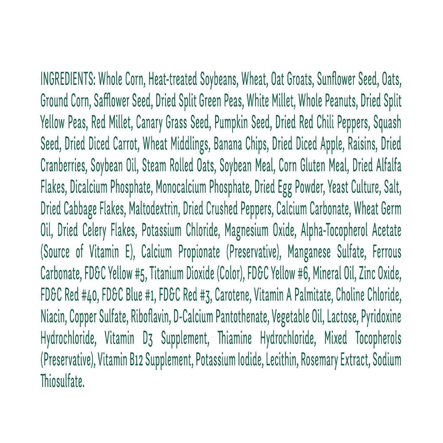 Wild Harvest Advanced Nutrition Parrot Bird Food