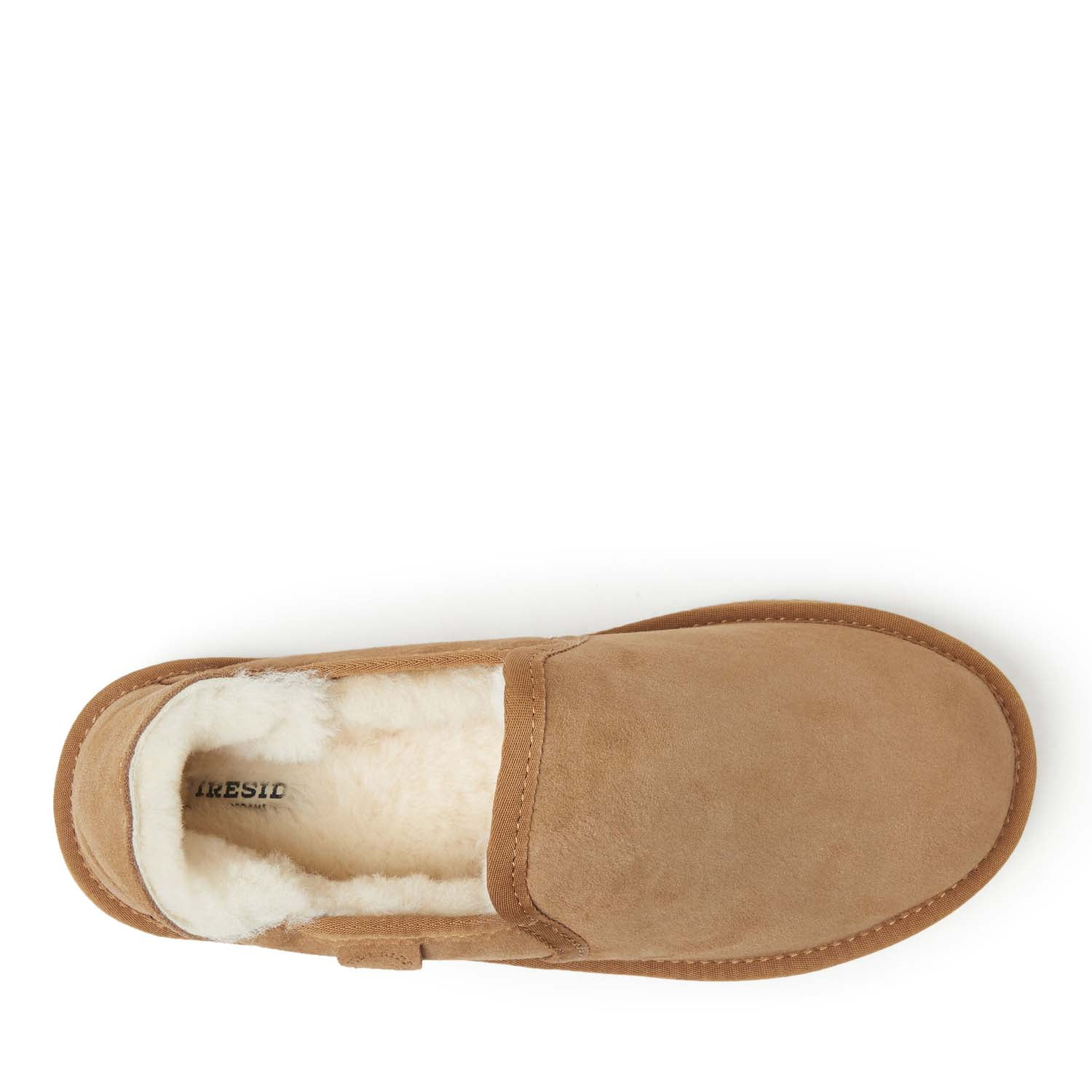 Fireside By Dearfoams Men's Hobart Genuine Shearling Closed Back - Curated Treasures Market