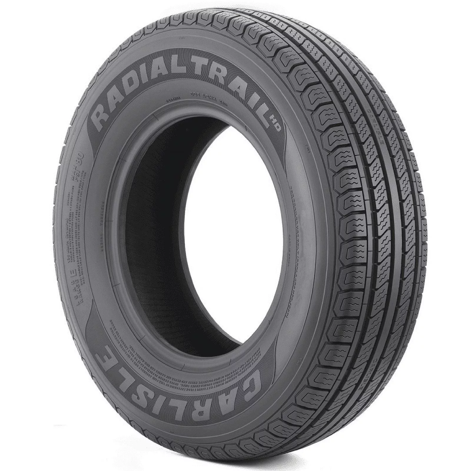 Carlisle Radial Trail HD Trailer Tire - ST225/75R15 LRE 10PLY Rated