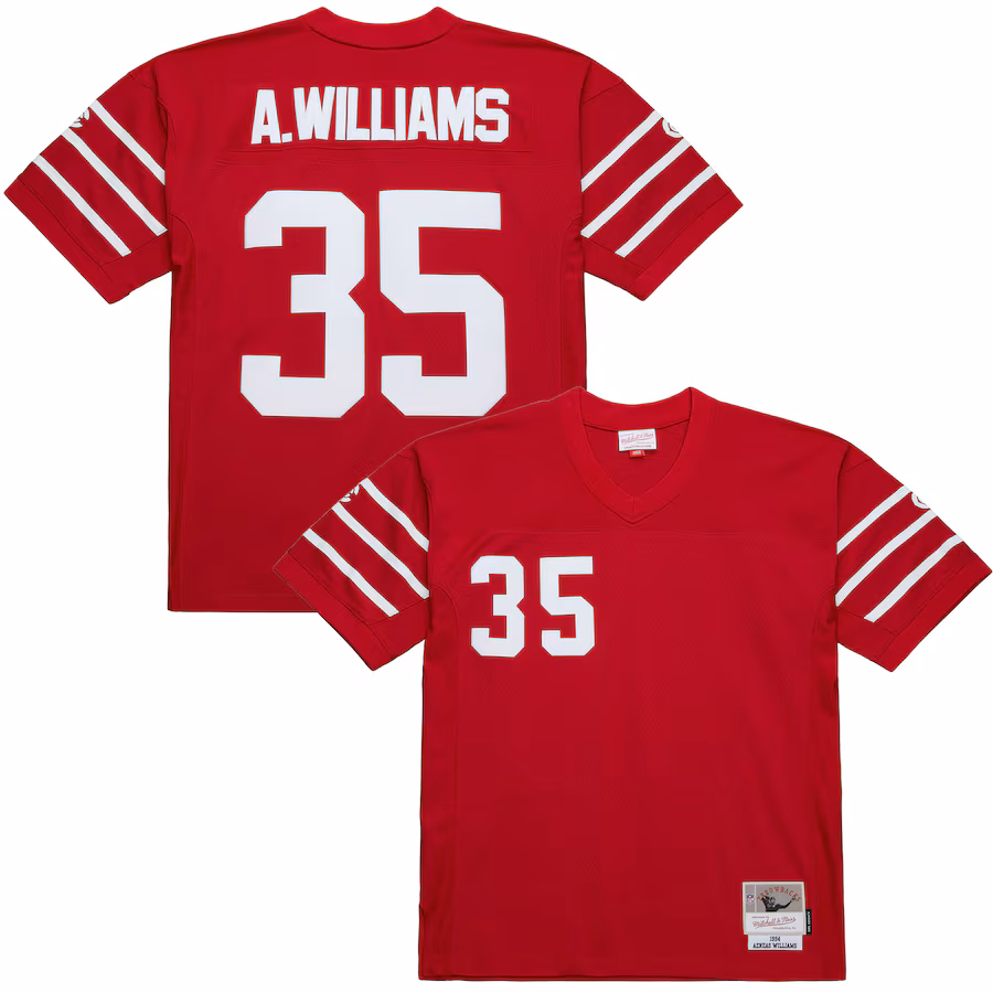 Men's Arizona Cardinals Aeneas Williams Mitchell & Ness Cardinal 1994 Legacy Replica Jersey