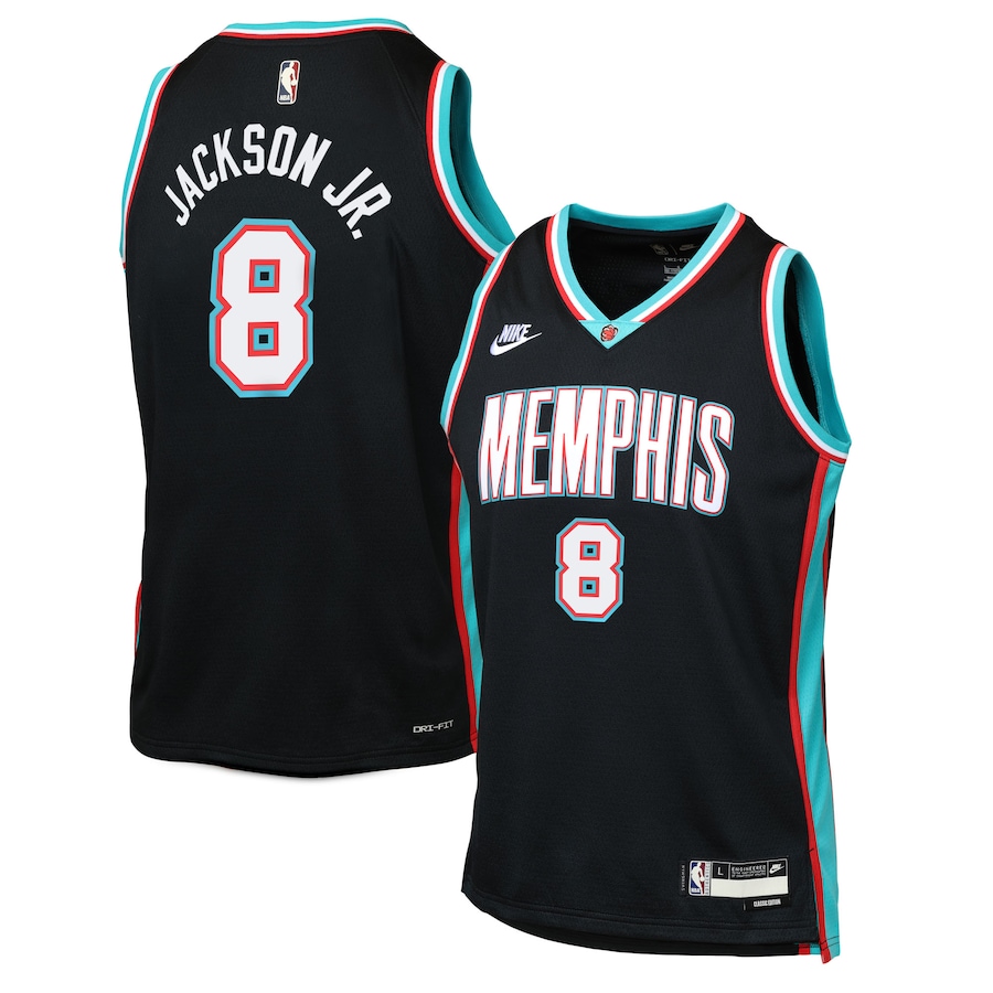 Youth Memphis Grizzlies Jaren Jackson Jr. Nike Black Swingman Jersey - Classic Edition