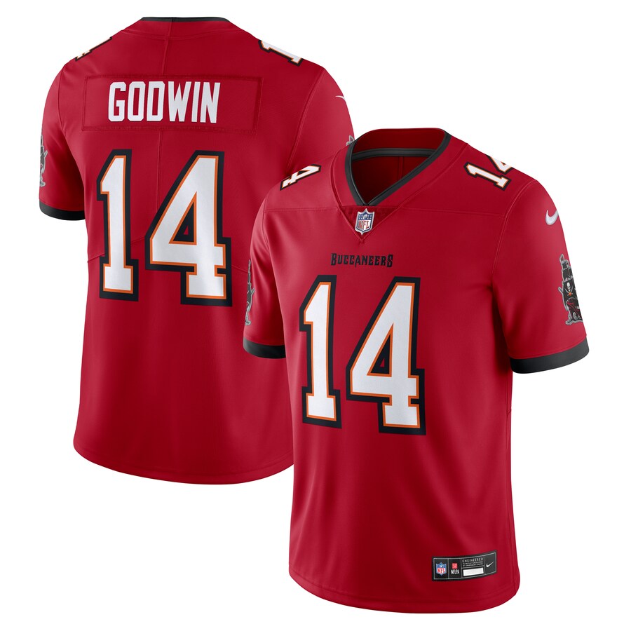 Men's Tampa Bay Buccaneers Chris Godwin Nike Red Vapor Untouchable Limited Jersey